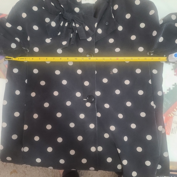 Kate Spade New York Polka Dot Dorothy Rain Coat XL - Picture 10 of 10